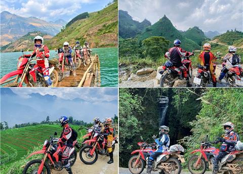 3 DAYS HA GIANG  MOTORCYCLE DIRT BIKE TOUR  $327 VND 8.4600.000/ PERSON