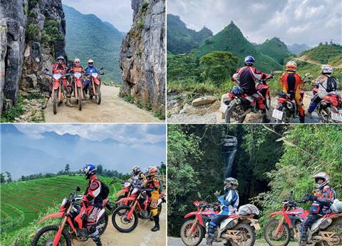 2 DAYS HA GIANG  MOTOCYCLE DIRT BIKE TOUR  $ 218 - VND 5.740.000/ PERSON