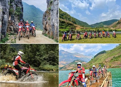 4 DAY HA GIANG DIRT BIKE TO CAO BANG  TOUR $495 VND 11.530.000/ PERSON