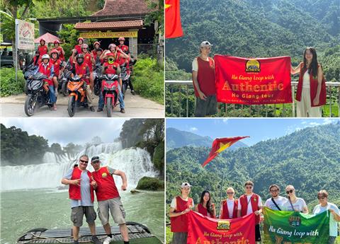 5 DAYS HA GIANG EASY RIDER TO BAN GIOC WATERFALL  $495/ PERSON